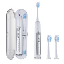 El mejor cepillo de dientes eléctrico sónico recargable de viaje, cepillo de dientes eléctrico inalámbrico IPX7, resistente al agua con 5 modos